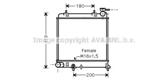 Теплообменник AVA QUALITY COOLING HY2129