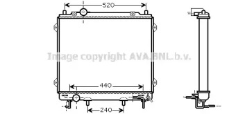 Теплообменник AVA QUALITY COOLING HY2146