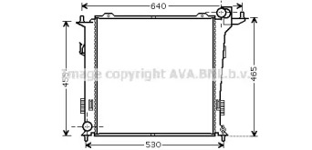 Теплообменник AVA QUALITY COOLING HY2207