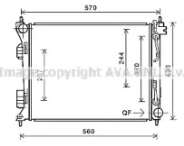 Теплообменник AVA QUALITY COOLING HY2270