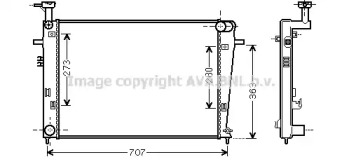 Теплообменник AVA QUALITY COOLING HY2275