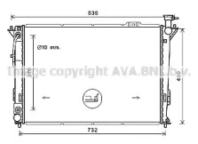 Теплообменник AVA QUALITY COOLING HY2352