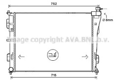 Теплообменник AVA QUALITY COOLING HY2379