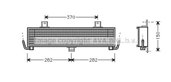 Теплообменник AVA QUALITY COOLING HY3028