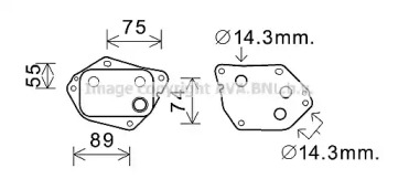 Теплообменник AVA QUALITY COOLING HY3288