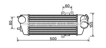 Теплообменник AVA QUALITY COOLING HY4227