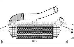 Теплообменник AVA QUALITY COOLING HY4228