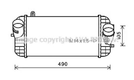 Теплообменник AVA QUALITY COOLING HY4326