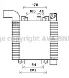 Теплообменник AVA QUALITY COOLING HY4359