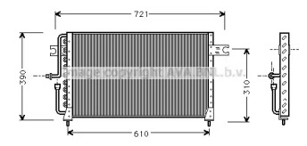 Конденсатор AVA QUALITY COOLING HY5035