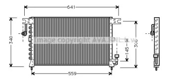 Конденсатор AVA QUALITY COOLING HY5038