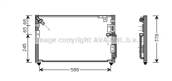 Конденсатор AVA QUALITY COOLING HY5079