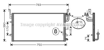 Конденсатор AVA QUALITY COOLING HY5135