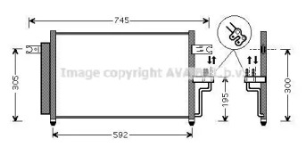 Конденсатор AVA QUALITY COOLING HY5165D