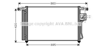 Конденсатор AVA QUALITY COOLING HY5175D