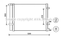 Конденсатор AVA QUALITY COOLING HY5249D