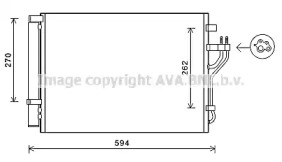 Конденсатор, кондиционер AVA QUALITY COOLING HY5280D