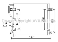 Конденсатор, кондиционер AVA QUALITY COOLING HY5376