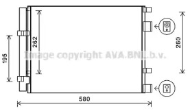 Конденсатор, кондиционер AVA QUALITY COOLING HY5396D