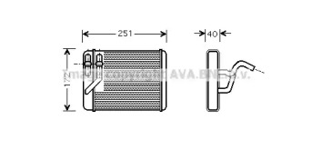 Теплообменник AVA QUALITY COOLING HY6120