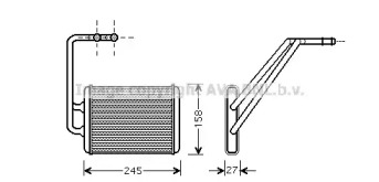 Теплообменник AVA QUALITY COOLING HY6121