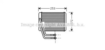 Теплообменник, отопление салона AVA QUALITY COOLING HY6144