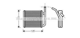 Теплообменник AVA QUALITY COOLING HY6212