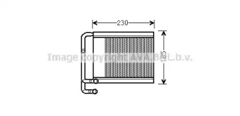 Теплообменник, отопление салона AVA QUALITY COOLING HY6313