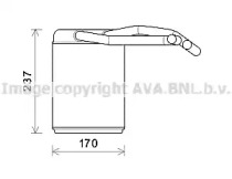 Теплообменник AVA QUALITY COOLING HY6446