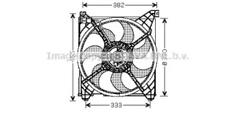 Вентилятор AVA QUALITY COOLING HY7508