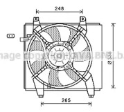 Вентилятор AVA QUALITY COOLING HY7512