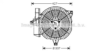 Вентилятор AVA QUALITY COOLING HY7515