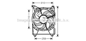 Вентилятор AVA QUALITY COOLING HY7516