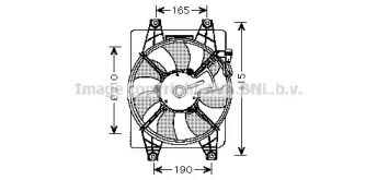 Вентилятор AVA QUALITY COOLING HY7523