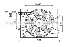 Вентилятор AVA QUALITY COOLING HY7533