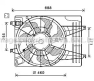 Вентилятор AVA QUALITY COOLING HY7540