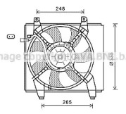 Вентилятор AVA QUALITY COOLING HY7547