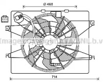 Вентилятор AVA QUALITY COOLING HY7566