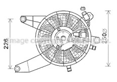 Вентилятор AVA QUALITY COOLING HY7569