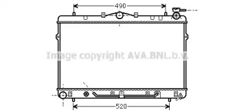 Теплообменник AVA QUALITY COOLING HYA2044