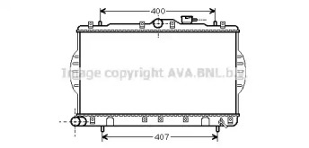 Теплообменник AVA QUALITY COOLING HYA2047