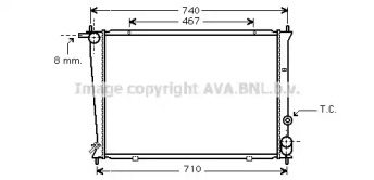 Теплообменник AVA QUALITY COOLING HYA2049