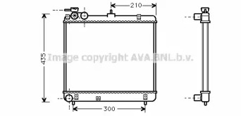 Теплообменник AVA QUALITY COOLING HYA2051