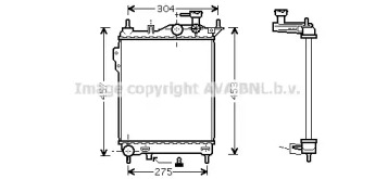 Теплообменник AVA QUALITY COOLING HYA2099