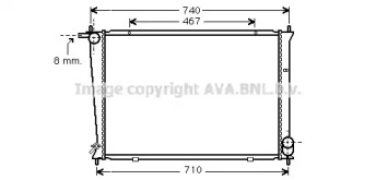 Теплообменник AVA QUALITY COOLING HYA2148