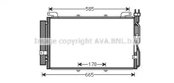 Конденсатор AVA QUALITY COOLING HYA5220D