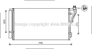 Конденсатор AVA QUALITY COOLING HYA5246D