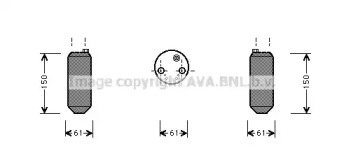 Осушитель AVA QUALITY COOLING HYD001