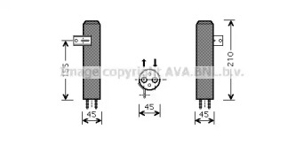 Осушитель, кондиционер AVA QUALITY COOLING HYD157