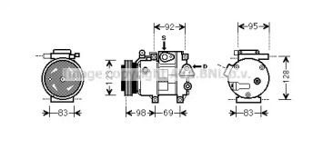 Компрессор AVA QUALITY COOLING HYK239